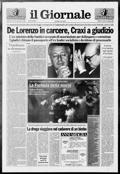 Il giornale : quotidiano del mattino